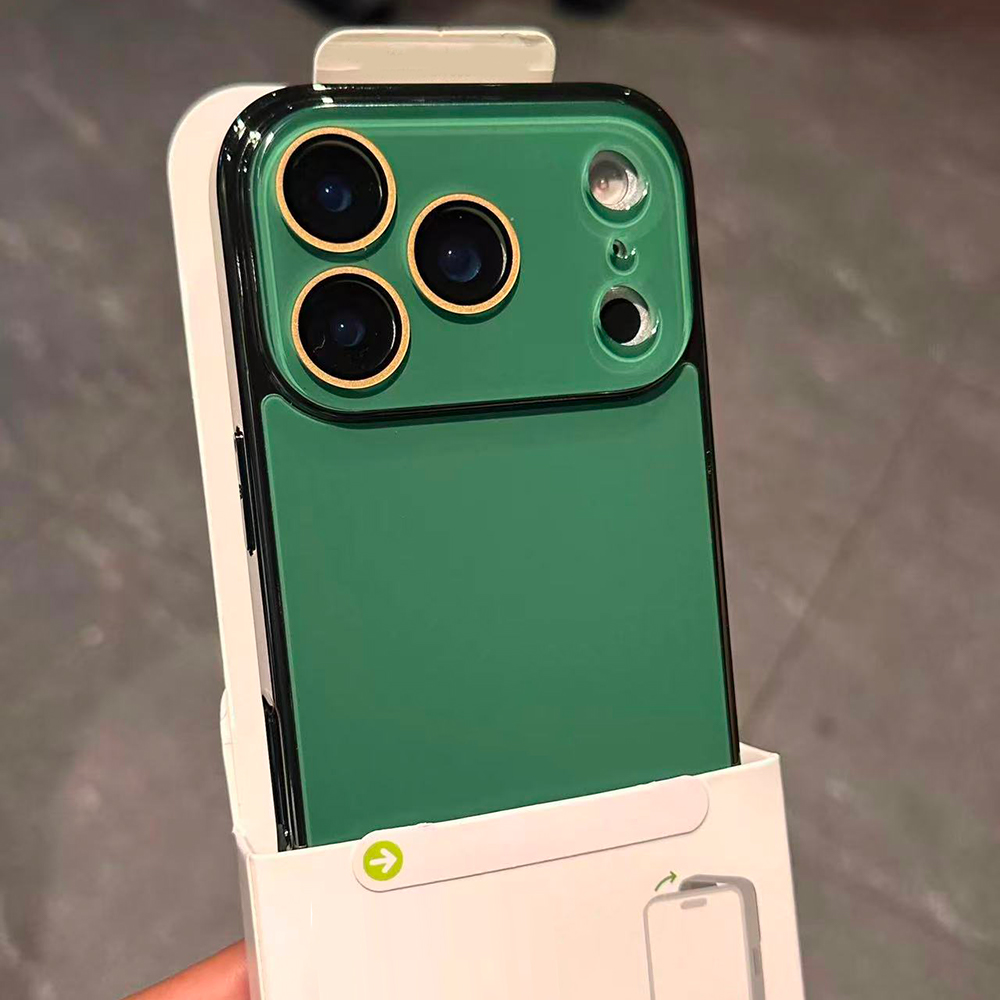 Tempered Glass Screen - Plating Tempered Glass Lens Protect Case