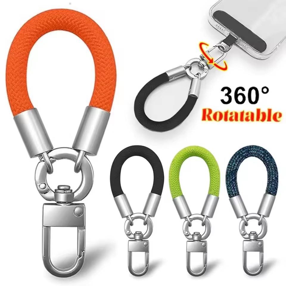 Phone Accessories And Electronics - Metal Phone Lanyard Gasket Patch Rotatable