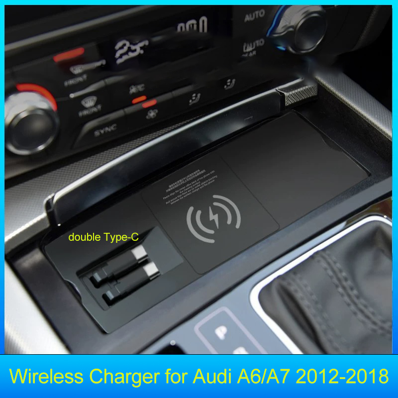 Phone Accessories Types - For Audi A6L A7 C7 Wireless