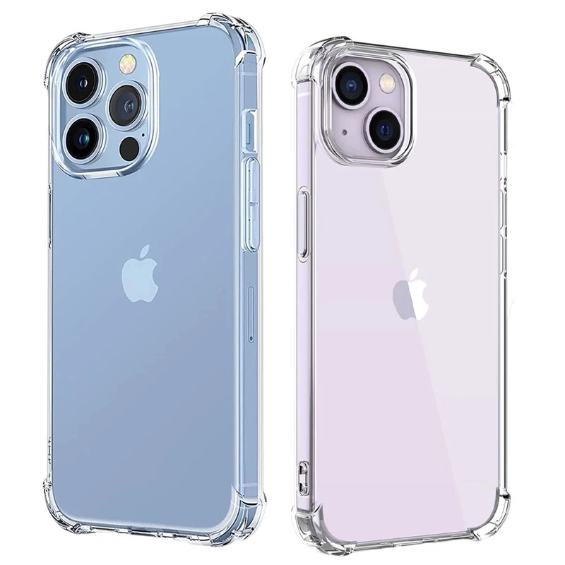Phone Accessories Nothing - Shockproof Clear Phone Case For iPhone