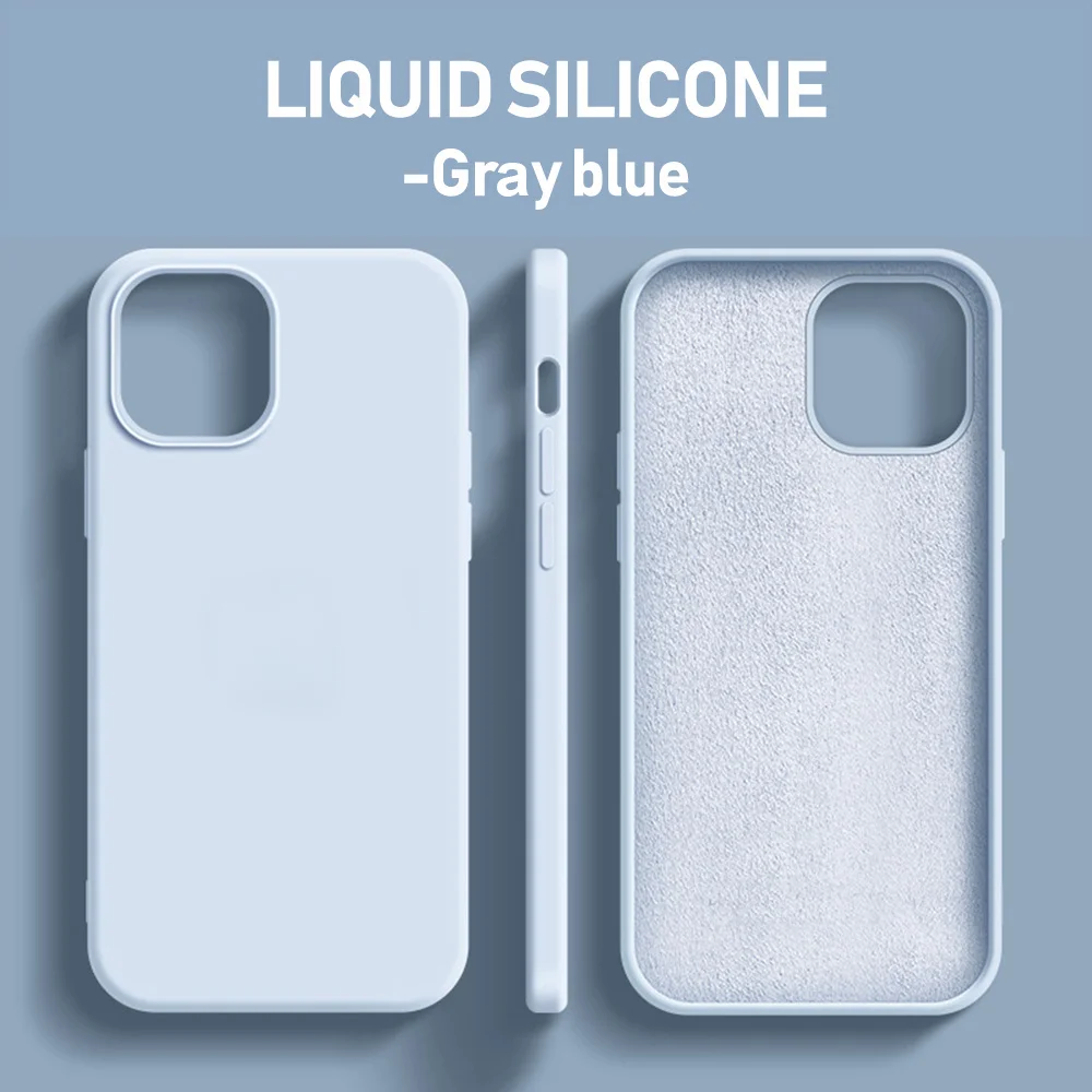 Phone Accessories Nothing - Original Liquid Silicone Cases For iPhone