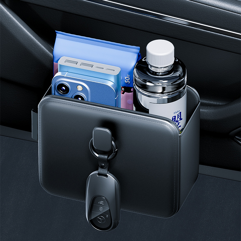 Phone Accessories Organizer - Car Door Storage Pockets Hanging Cup