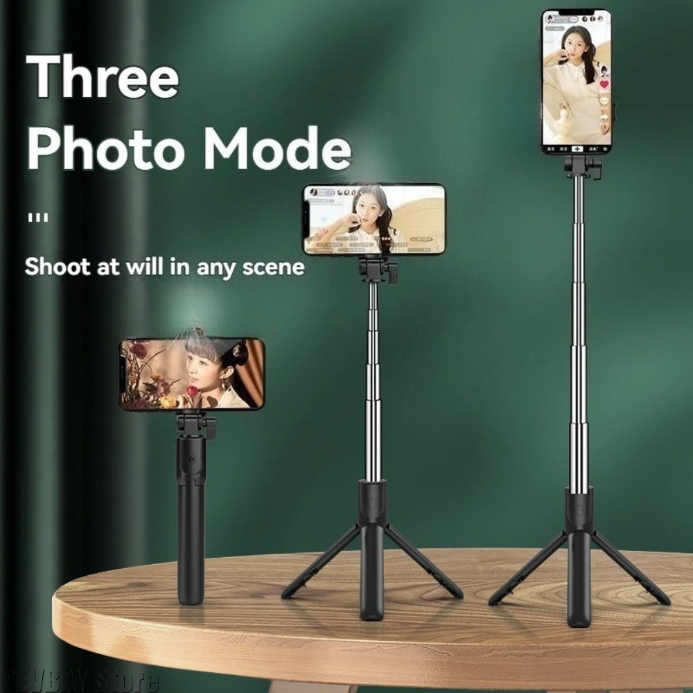 Phone Accessories Brands - 1pc Wireless Bluetooth Selfie Stick Tripod