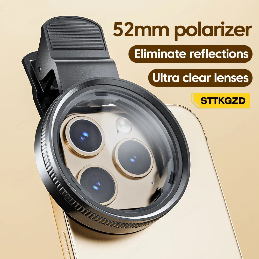 Phone Accessories And Electronics - New 52mm CPL Mobile Phone Lens
