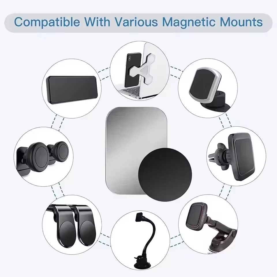 5/10pcs Magnetic Metal Plate D - Phone Accessories Holder Car recension och pris
