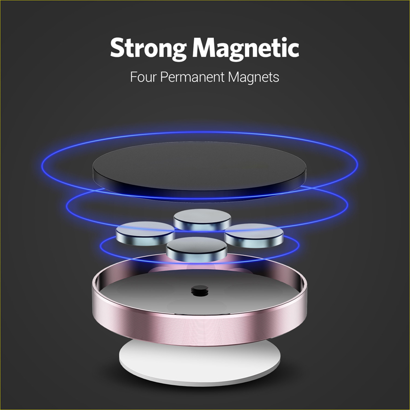 360 Degrees Magnetic Car Phone - Phone Accessories Holder Car recension och pris