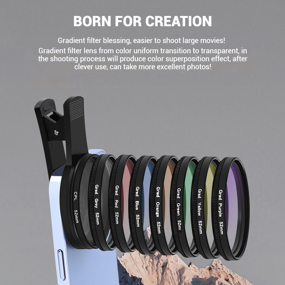 52MM Mobile Phone Lens Univers - Phone Accessories And Electronics recension och pris
