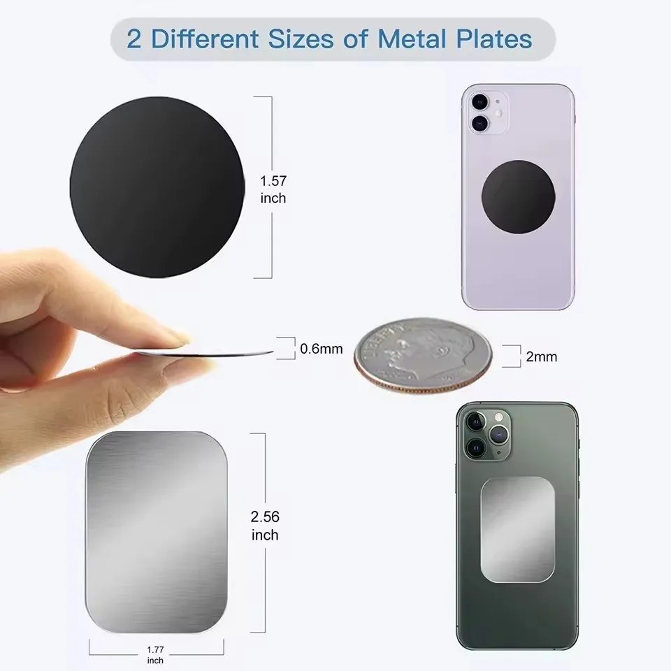 Metal Plate Disk For Magnetic  - Phone Accessories Holder Car recension och pris