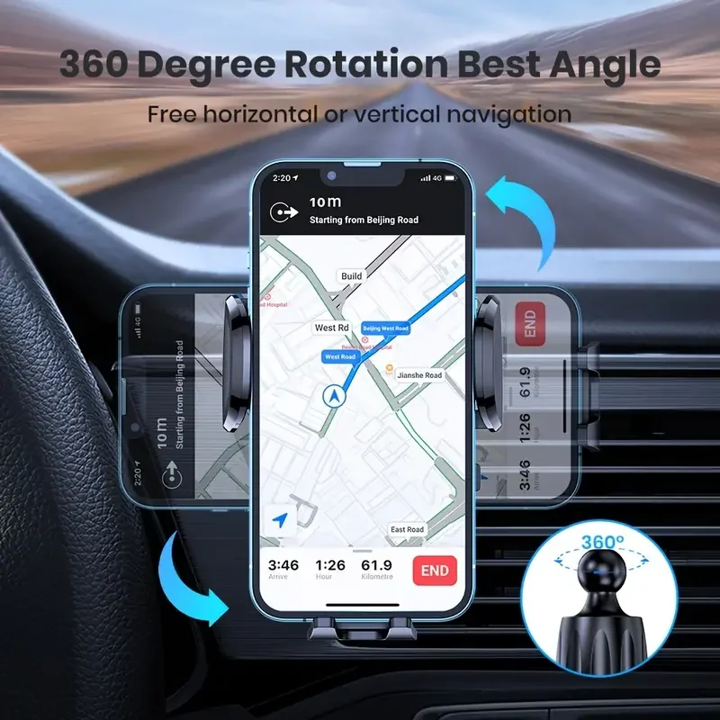 Universal Car Air Vent Phone H - Phone Accessories Holder Car recension och pris