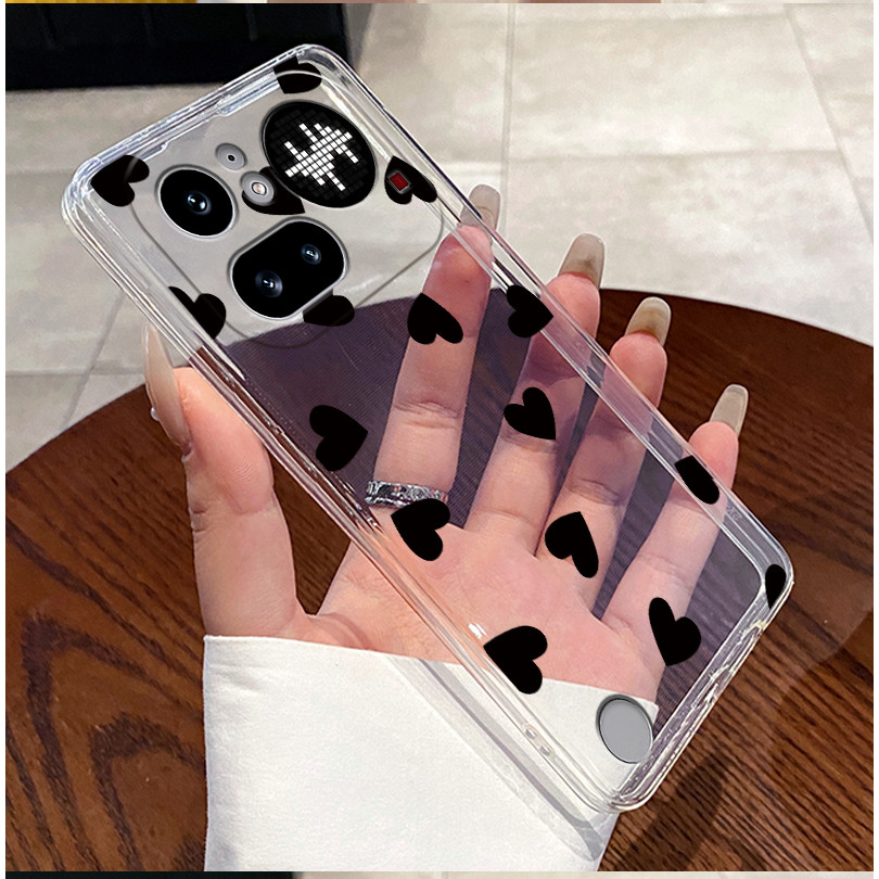 Elegant Trendy Black Love Patt - Phone Accessories Nothing recension och pris