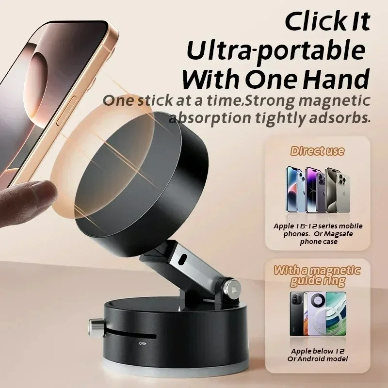 High Performance Magnetic Vacu - Phone Accessories Holder Car recension och pris