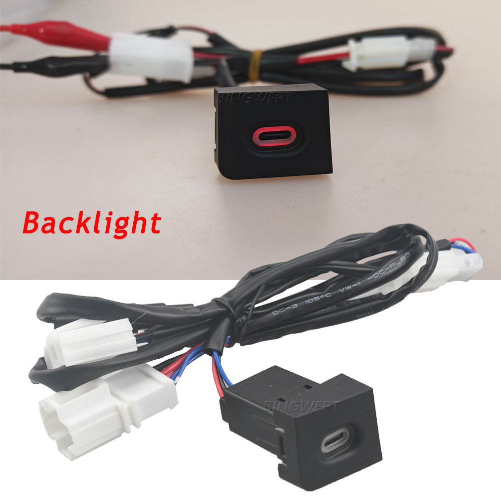 Type C PD Car Charger Socket F - Phone Accessories Types recension och pris