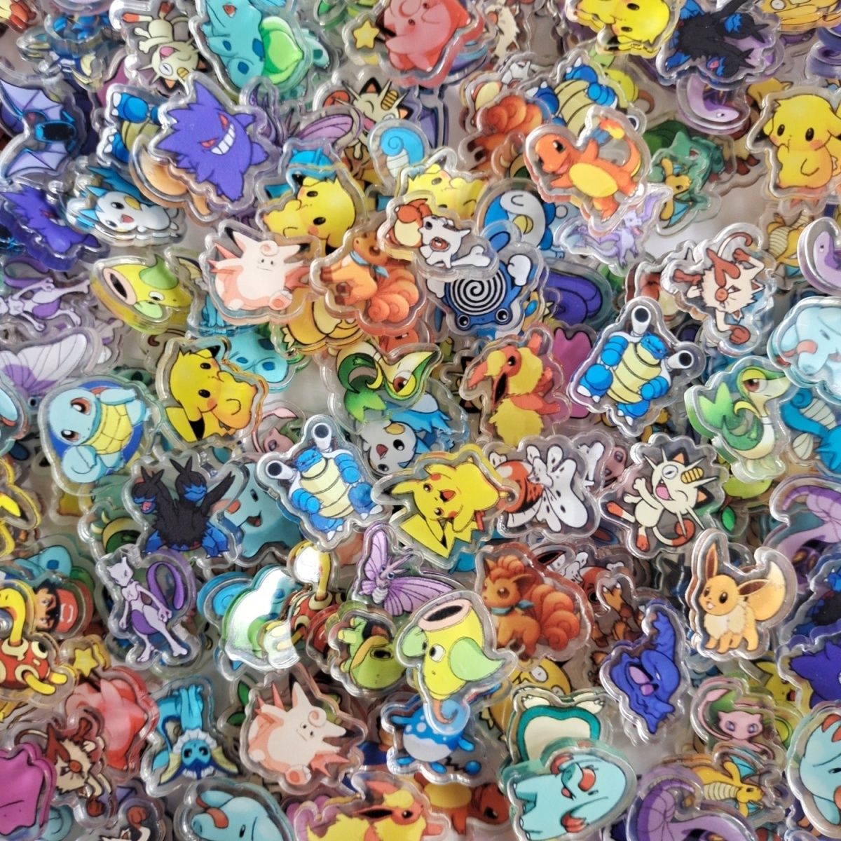 50PCS 3 Types Pocket Monsters  - Phone Accessories Types recension och pris
