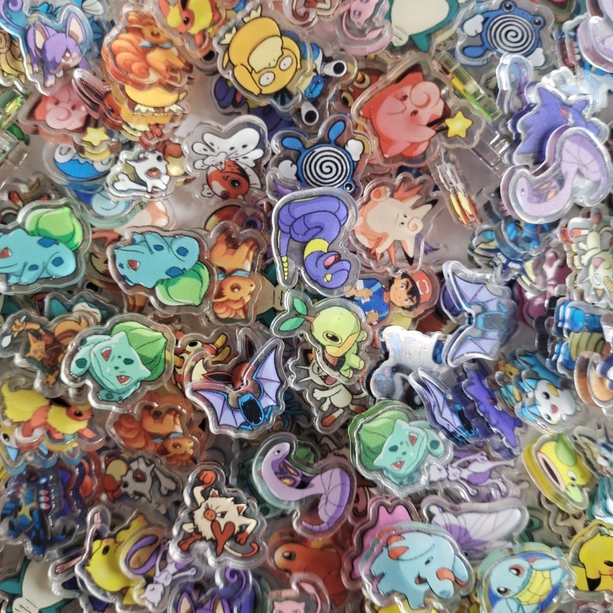 50PCS 3 Types Pocket Monsters  - Phone Accessories Types recension och pris