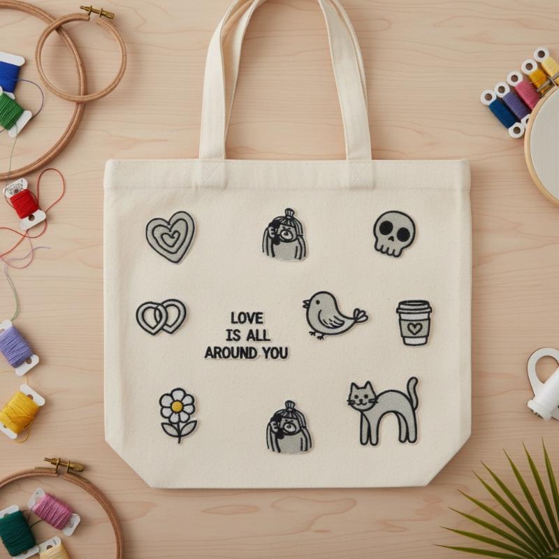 1Set Heart Cat Skull Birds Emb - Phone Accessories And Repairs recension och pris
