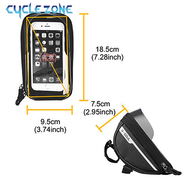 Mountain Bicycle Bag Touch Scr - Phone Zone Accessories & Repair Lake Charles La recension och pris