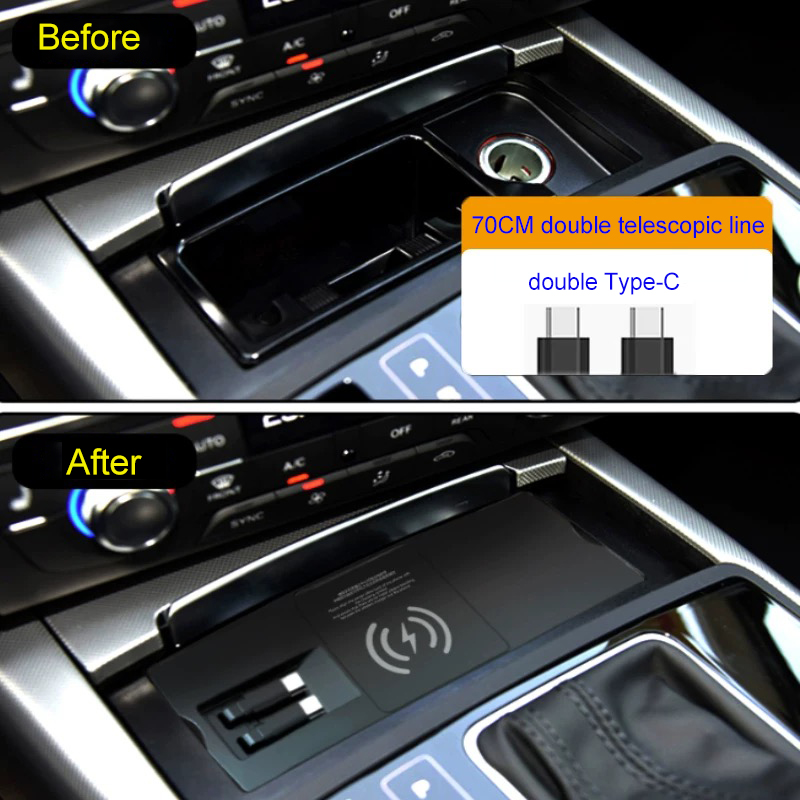 For Audi A6L A7 C7 Wireless Ch - Phone Accessories Types recension och pris