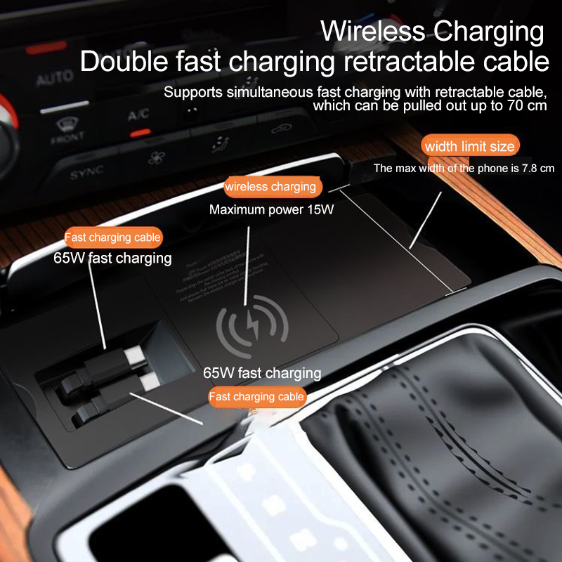 For Audi A6L A7 C7 Wireless Ch - Phone Accessories Types recension och pris