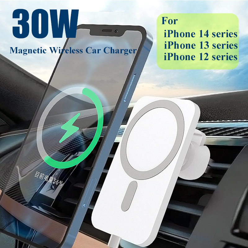 Wireless Charger Magnetic Car  - Phone Accessories Types recension och pris