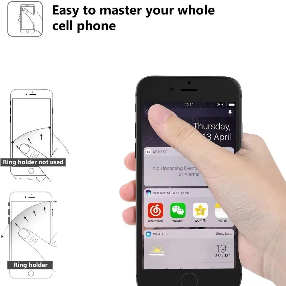 Finger Ring Mobile Phone Holde - Phone Accessories And Electronics recension och pris