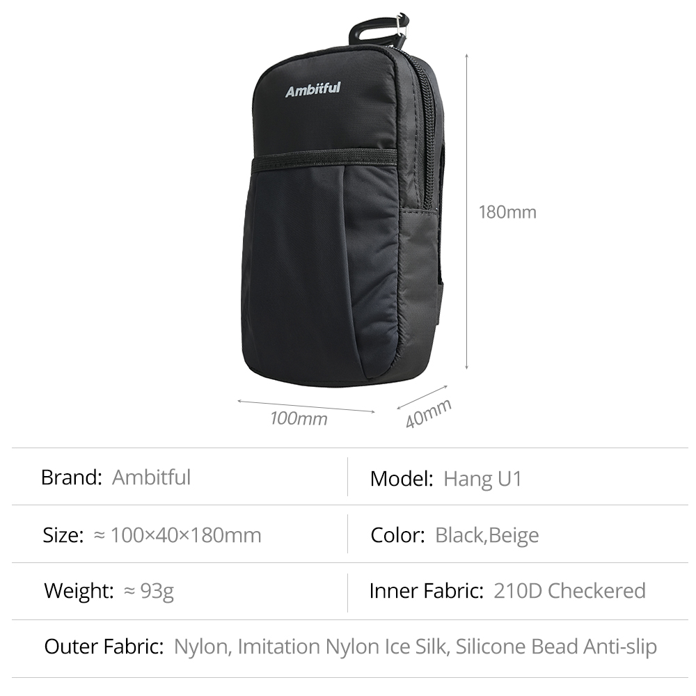 Hang U1 Mobile Phone Case Back - Phone Accessories Organizer recension och pris