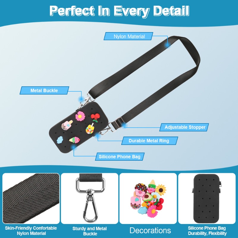 Multifunction Portable Silicon - Phone Accessories Organizer recension och pris