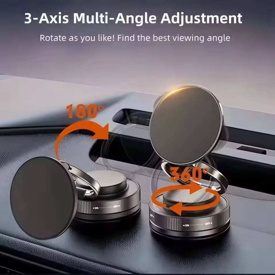 2026 New Vacuum Magnetic Phone - Phone Accessories Holder Car recension och pris