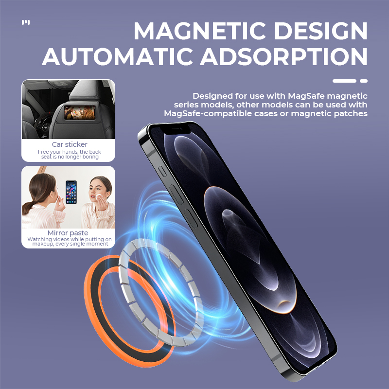 For Magsafe Strong Magnetic Ri - Phone Accessories Holder Car recension och pris