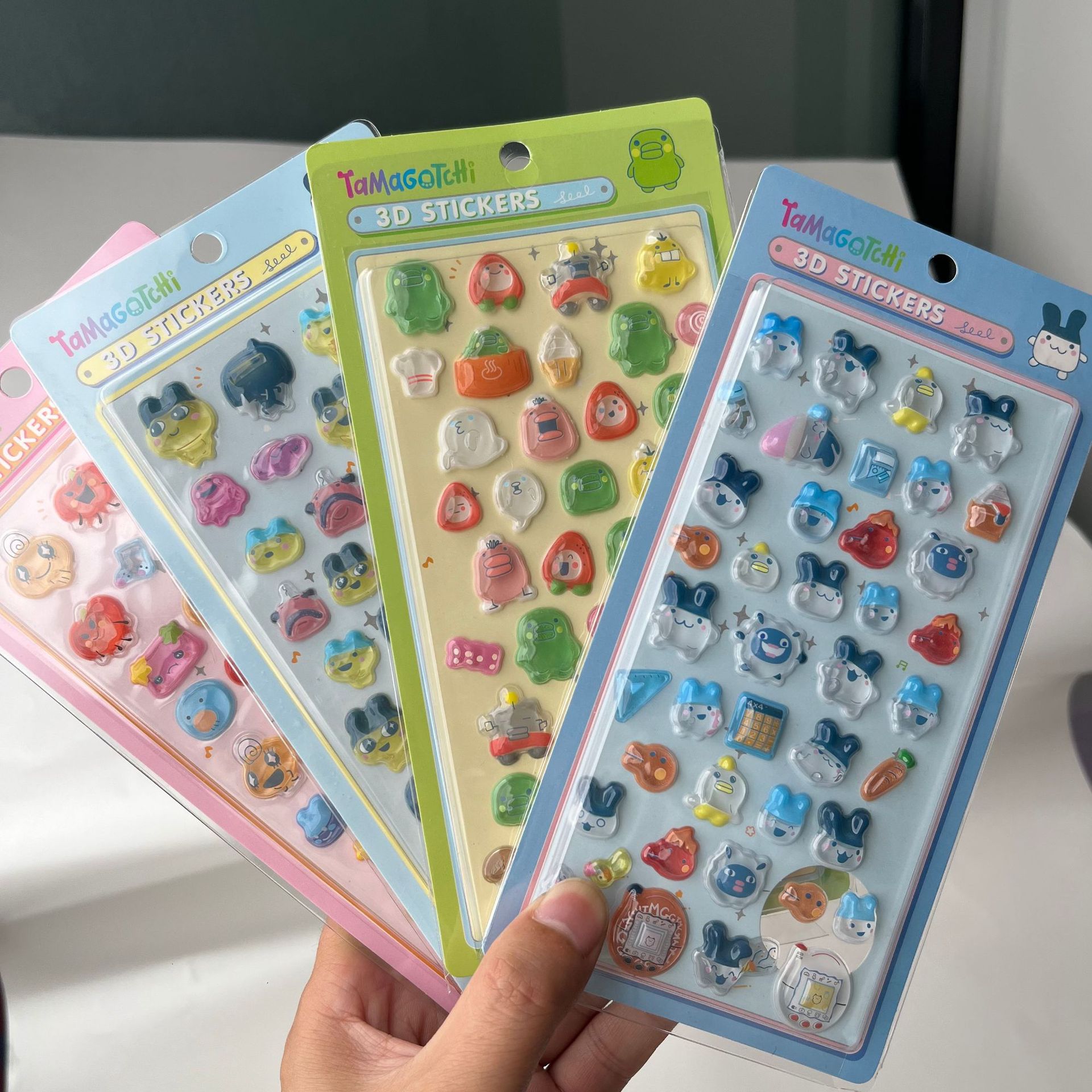 Cute Tamagotchi 3D Puffy Stick - Phone Accessories And Electronics recension och pris