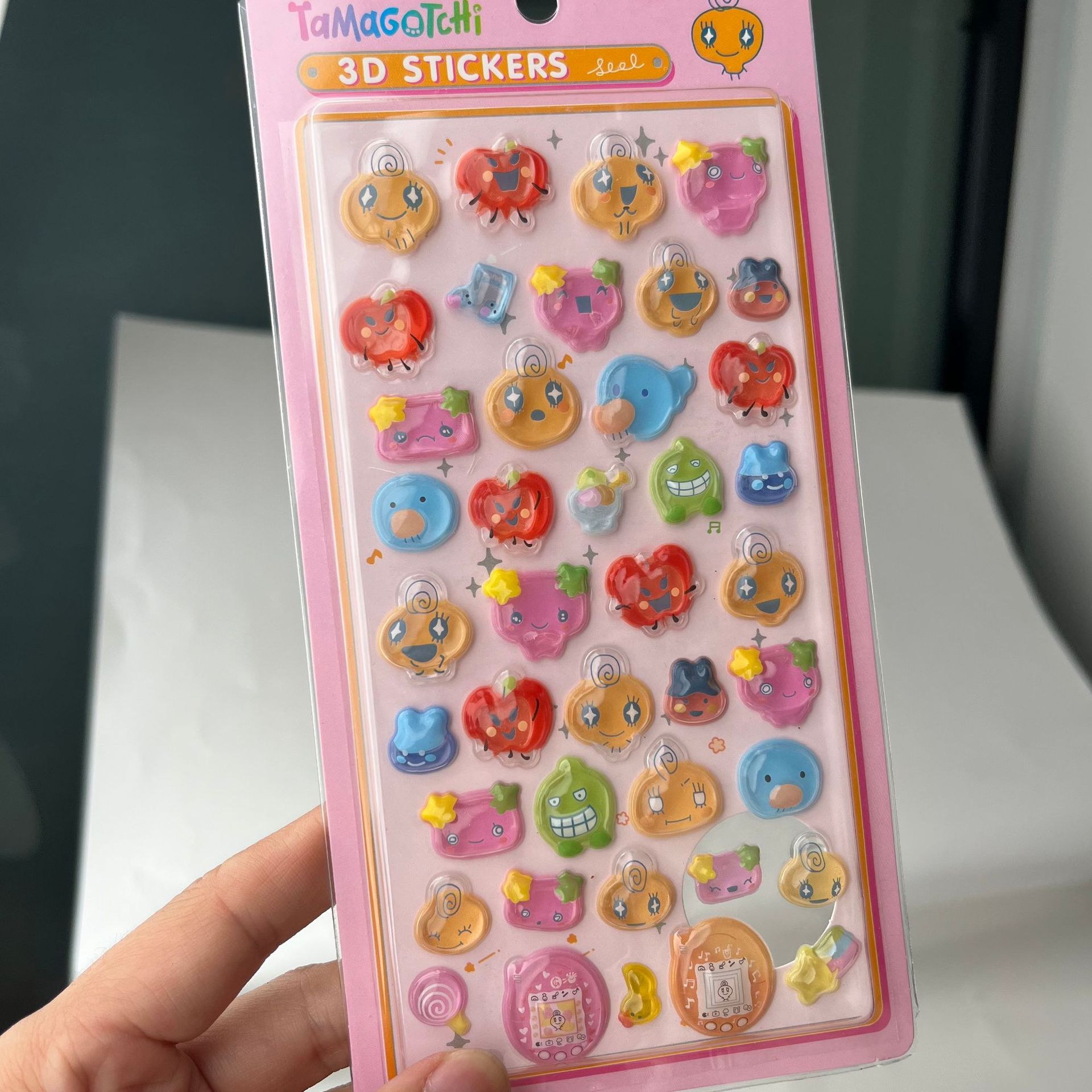 Cute Tamagotchi 3D Puffy Stick - Phone Accessories And Electronics recension och pris