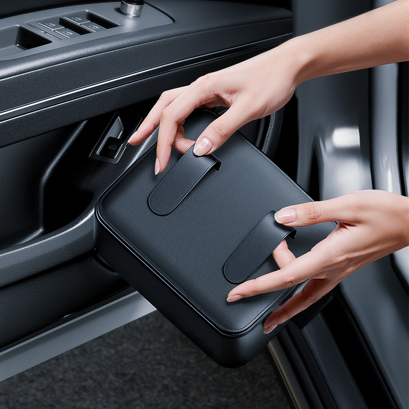 Car Door Storage Pockets Hangi - Phone Accessories Organizer recension och pris