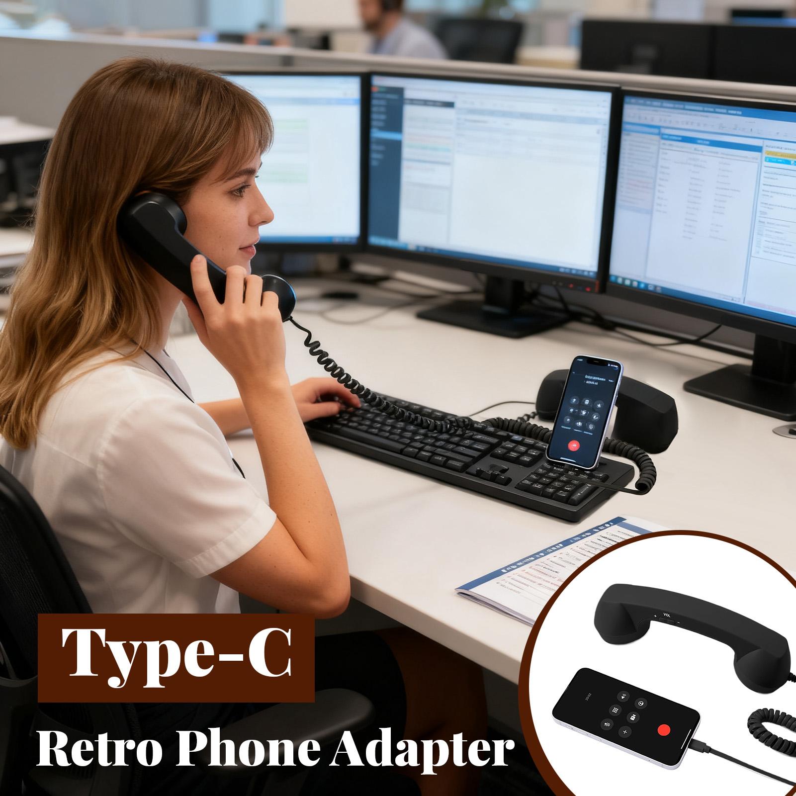 Type-C Retro Phone Adapter Lan - Phone Accessories Types recension och pris