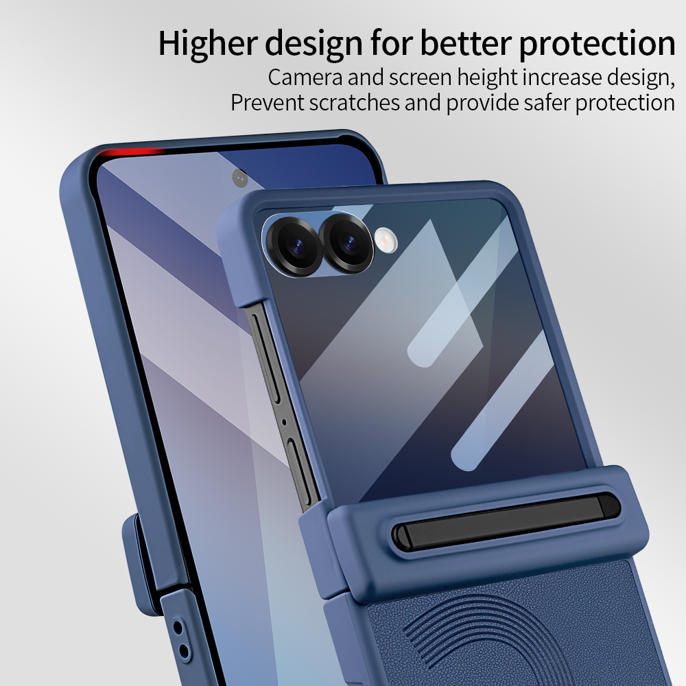 Luxury Business Leather Case f - Tempered Glass Screen recension och pris