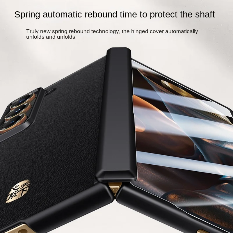 Luxury Business Leather with S - Tempered Glass Screen recension och pris