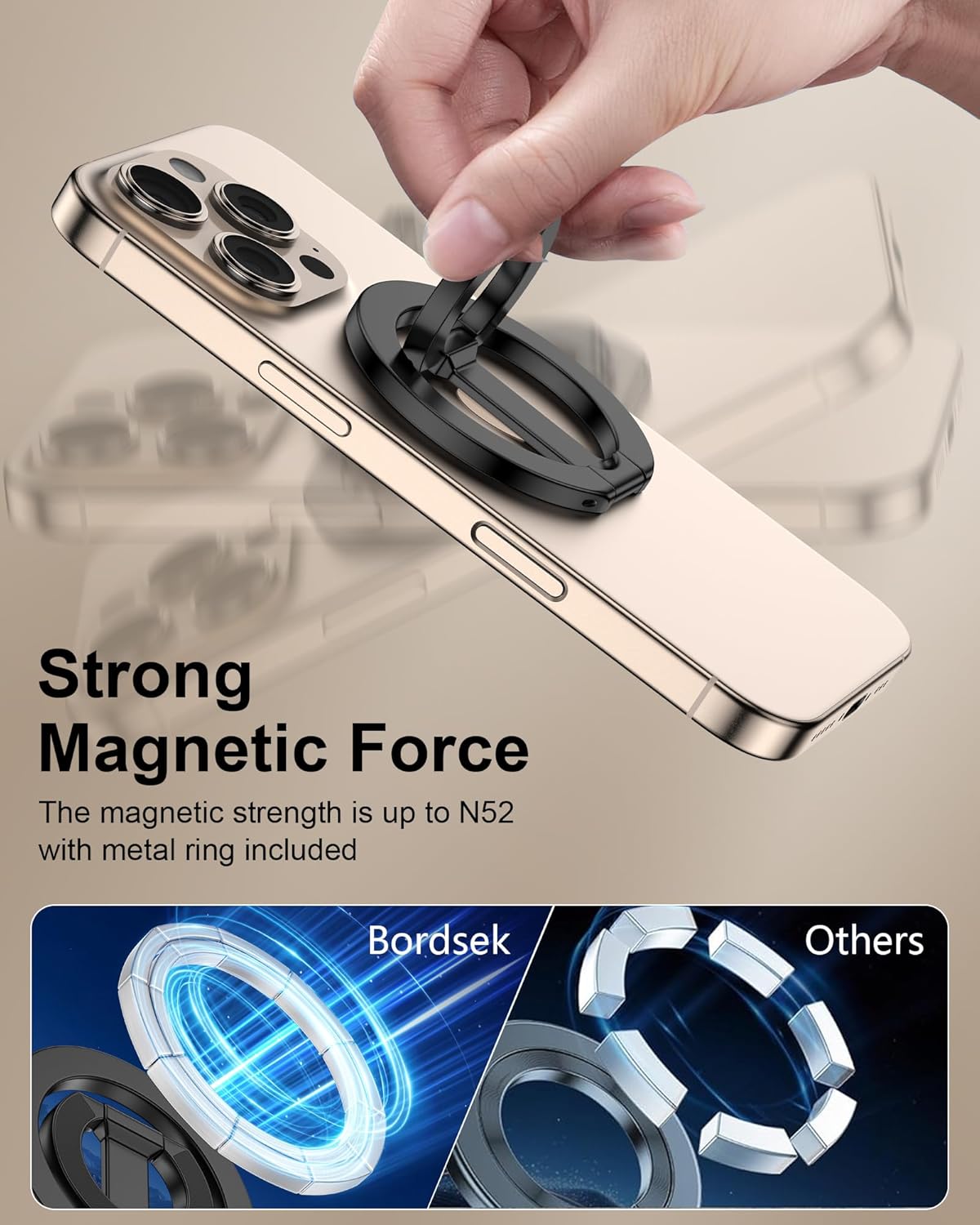 Phone Grip Holder Stand Dual-S - Phone Accessories Holder Car recension och pris